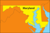 Maryland Map Clip Art